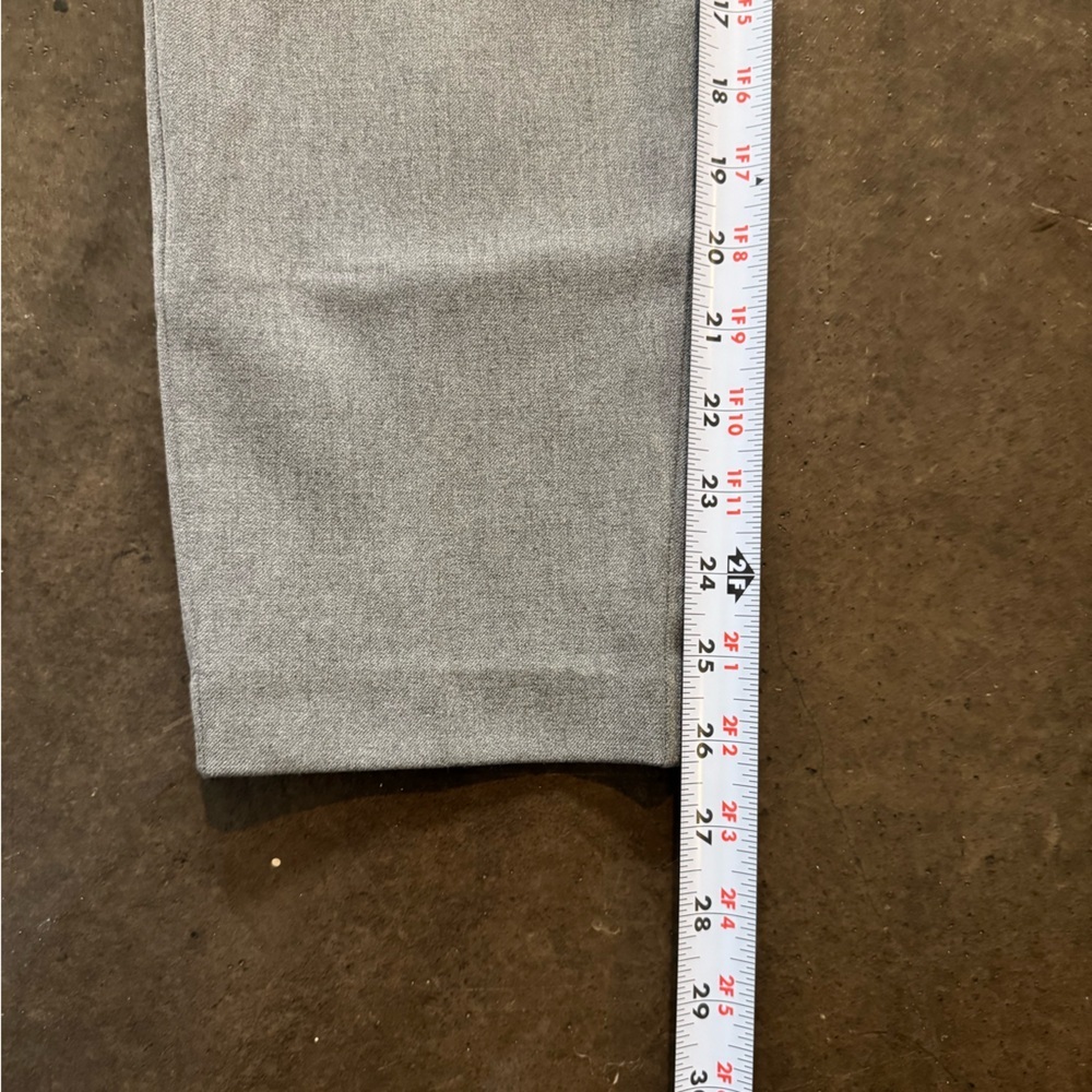 Gray Skinny Ankle Length Dress Pants - Picture 6 of 7